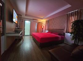 โรงแรมเซเว่นรัชดา S7VEN RATCHADA，位于占那县曼谷国际牙科中心附近的酒店
