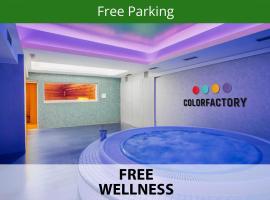 COLORFACTORY SPA Hotel - Czech Leading Hotels，位于布拉格DOX Centre for Contemporary Art附近的酒店