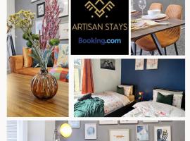 Vintage Vibes By Artisan Stays in Southend-On-Sea I Free Parking I Sleeps 5，位于滨海绍森德的乡村别墅