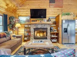 Pet-Friendly Cabin with Loft 5 Mi to Lake Lure!