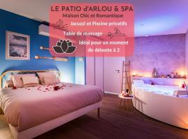 Le Patio d'Arlou & Spa - Relaxant et romantique，位于Fabrezan的酒店