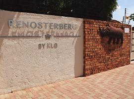 Renosterberg by KLG，位于金伯利的酒店