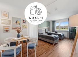 Amalfi Apartments A01 - gemütliche 2 Zi-Wohnung mit Boxspringbetten und smart TV，位于凯撒斯劳滕的公寓