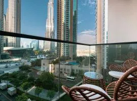 Magnificent 2BR Burj Khalifa and Fountain View