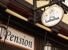 Pension Zum Lukullus，位于韦尼格罗德的酒店