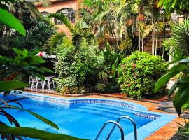 米娅别墅酒店，位于阿比让加纳大使馆附近的酒店