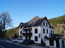 Gasthof und Pension Hammerschänke，位于WildenthalCarlsfeld Ski Lift附近的酒店