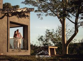 El Refugio Apart，位于维拉塞拉尼塔的豪华帐篷