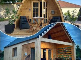 Les Chalets du Parc，位于Saint-Eulien的酒店