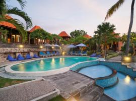 Villa Vilah，位于珀尼达岛的带泳池的酒店