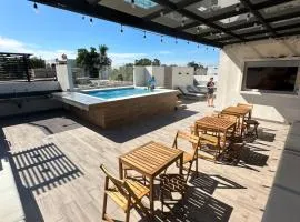 Las Frayadas,Depto Rooftop y Piscina, a 7 min de la playa de Nuevo Nayarít