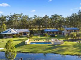 Chez Vous Country House - Pokolbin Hunter Valley，位于波高尔宾的乡间豪华旅馆