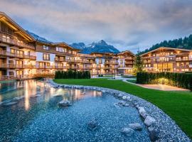 Kaiserlodge，位于凯撒山麓舍福的木屋