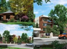 Depto. Pucón, terraza, piscina y estacionamiento