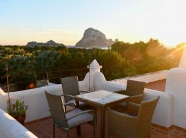 apartment with magnificient Es Vedra view，位于卡拉瓦德亚的酒店