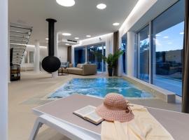 Beautiful Villa Estate da Noi with a pool in Hvar，位于Basina的酒店