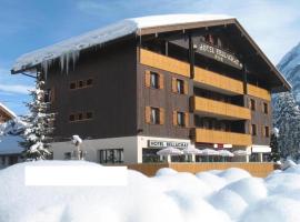 贝拉查酒店，位于拉克吕萨拉巴尔姆滑雪缆车附近的酒店