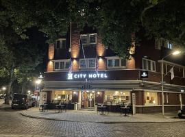 City Hotel Bergen op Zoom，位于贝亨奥普佐姆Bellevue Cafe附近的酒店