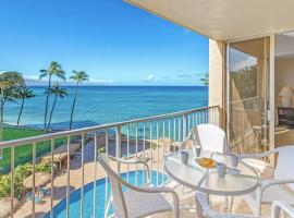 Stunning 1 Bedroom with Ocean and Island Views ~ Sleeps 4 ~ Royal Kahana 514，位于卡哈纳的酒店