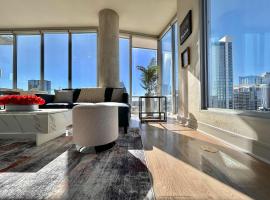 Indulge in Luxury Living 2 Bedroom Gem in the Heart of Austin with Pool, Gym, and Breathtaking Views，位于奥斯汀的海滩短租房
