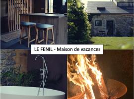 La petite Reuleau - Gites champêtre le "FENIL" et la "FERMETTE et son sauna privatif"，位于西内的度假屋
