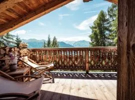 Chalet with a beautiful view on the heights of