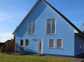 Fewo Möwe Lütow Usedom Achterwasser blaues Haus