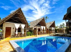 Bitcoin Beach Hotel Zanzibar，位于平圭的带泳池的酒店