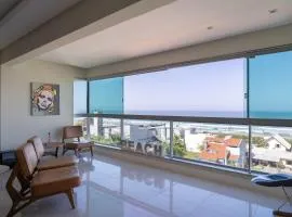 Lindo apartamento com vista para o mar EDU302