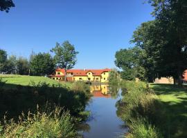 Podveský mlýn，位于Tlumačov的民宿