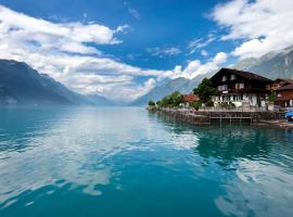 Romantic Lake & Mountain apartment Pure Swissness，位于布里恩茨的酒店