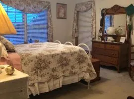 1st floor guest room with private full bath