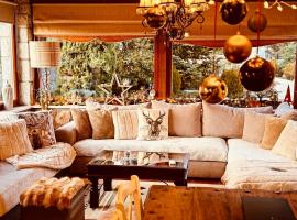 Livadi cozy villa，位于阿拉霍瓦伊尼奥考斯缆车附近的酒店