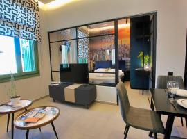 Atsiki's 54 apartments，位于希俄斯的自助式住宿