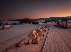 Domki ,,Dolina Dunajca,,，位于Frydman的酒店