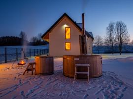 Domki ,,Dolina Dunajca,,，位于Frydman的酒店