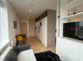 London Heathrow Airport Apartment Voyager House Terminal 12345 - EV electric and Parking available，位于New Bedfont的公寓