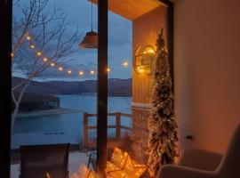 Moon Lake Bicaz - Casa Imero，位于Buhalniţa的带泳池的酒店