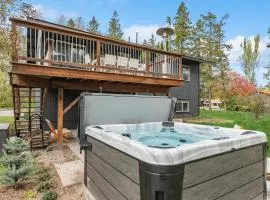 Open Sky Retreat - Close to Trails, Private Hot Tub, Bubble Tent, Big Yard, Kid Friendly