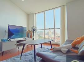Minimalist Duplex @ BayanLepas，位于峇六拜的公寓