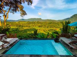 Klungah Cottage Sidemen，位于Silebeng的酒店