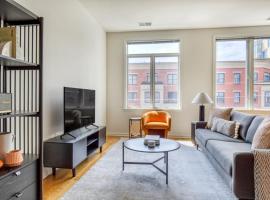 Hoboken 2br w gym wd elevator nr Waterfront NYC-840，位于霍博肯的酒店