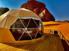 Abdallah shaheen wadi rum，位于Disah的酒店