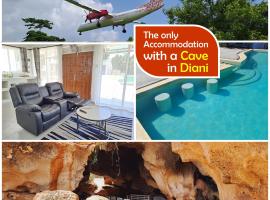 Cave Diani Holiday Apartments，位于迪亚尼海滩的别墅