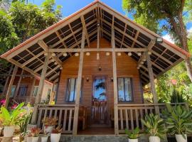 Beachfront Cabin，位于八打雁的酒店