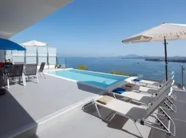 8 Bedrooms - Sleeps 22 - Villas Lucas, Clara & Thea Pyrgi - Private Pools & Breathtaking Views - Your Dream Corfu Escape