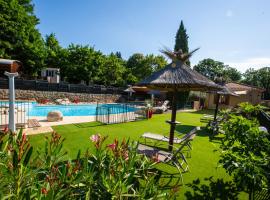 Camping Les Cruses，位于Ribes的酒店