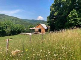Chalet Au bois du Haut Folin，位于Saint-Prix的酒店