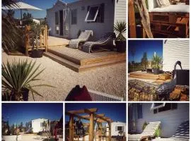 Mobil home, jacuzzi, vélos, barbecue et mer et plage à 300m