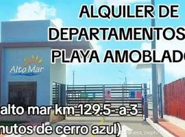 Departamento de playa amoblado